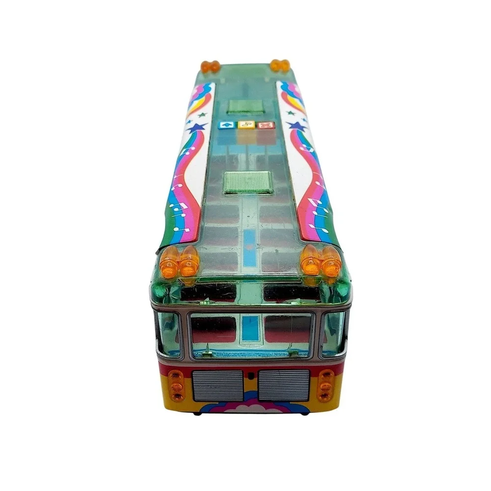Vintage Alps Toy Japan Daiya Toy Tin Melody Bus